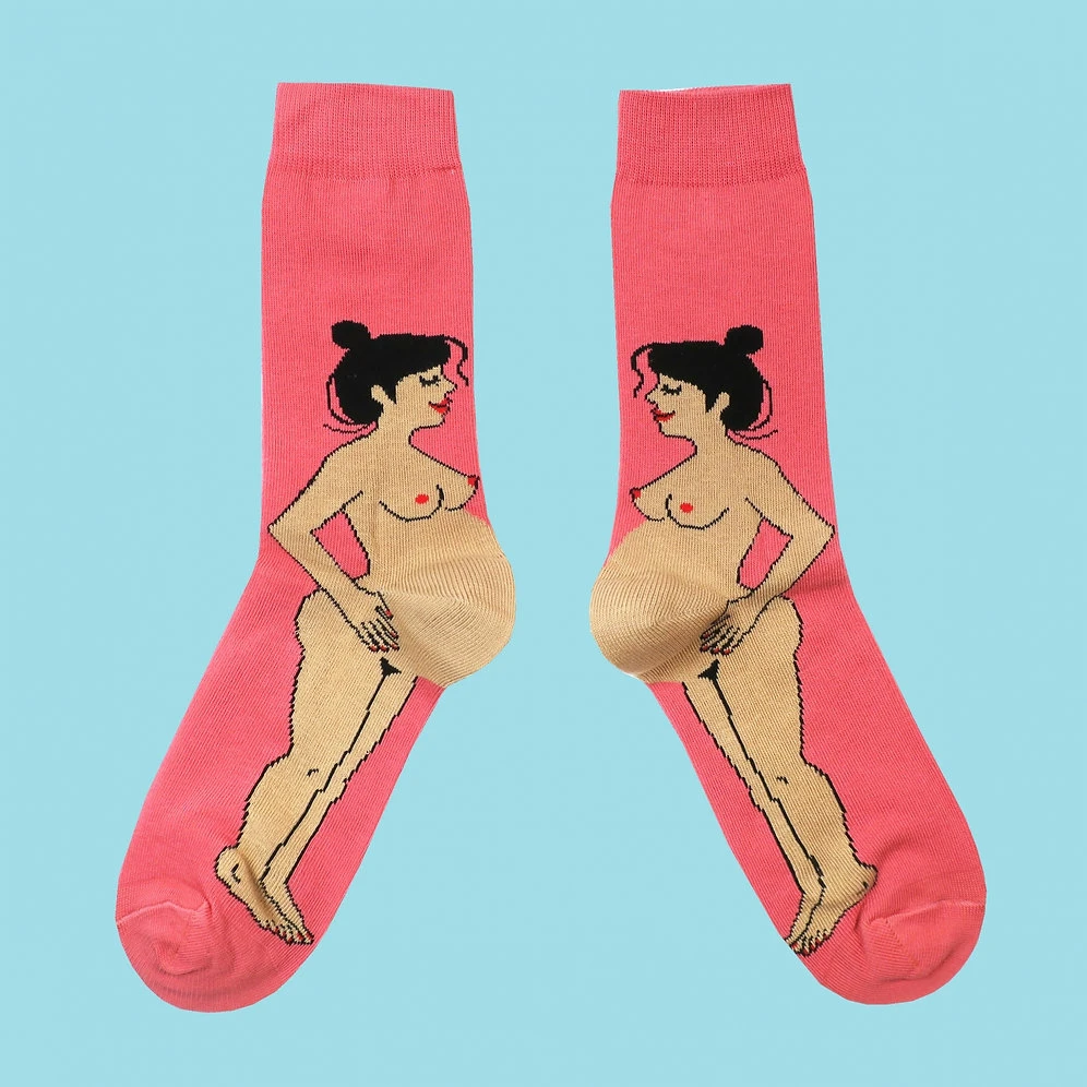 Chaussettes Femme Enceinte Métisse - Coucou Suzette