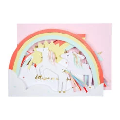 Carte Postale Licorne Arc En Ciel - Meri Meri