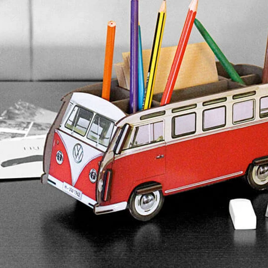 Pot à Crayon Van Volkswagen Combi Hippie - Werkhaus – Image 2
