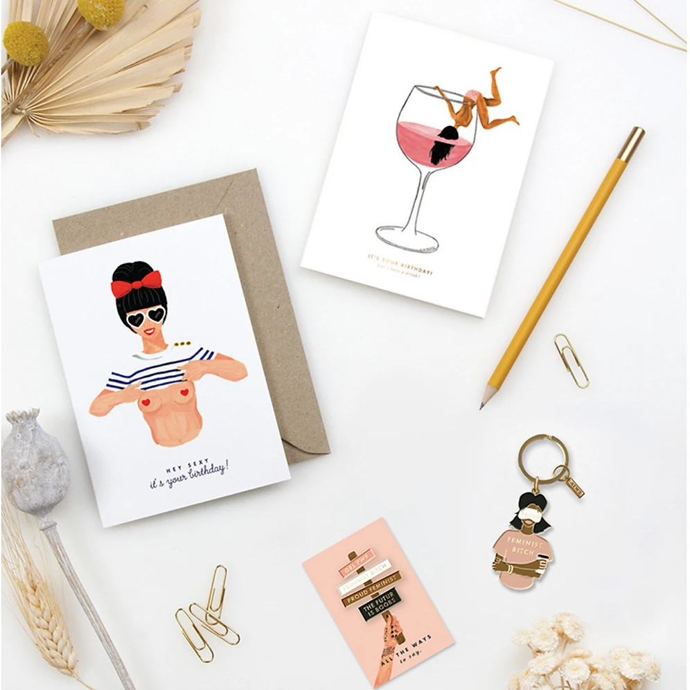 Carte Postale Hippie Birthday - All The Ways To Say – Image 4