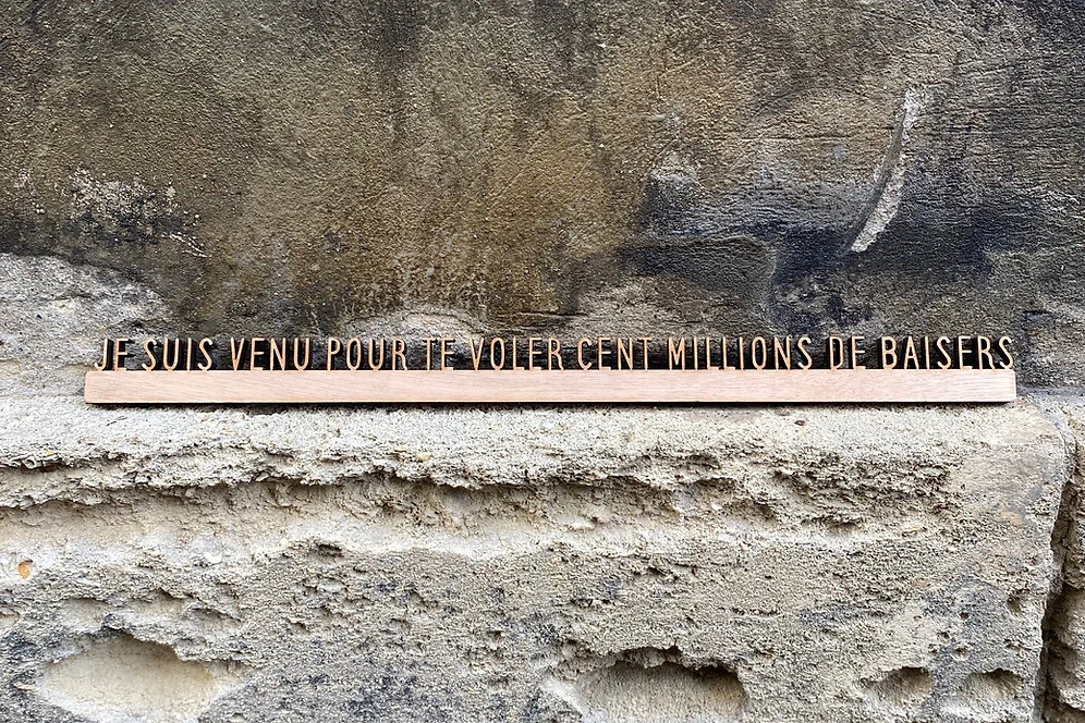 Phrases Et Citations En Bois – Image 7