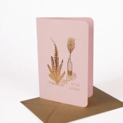 Carte Postale Bonjour - Les Éditions Du Paon