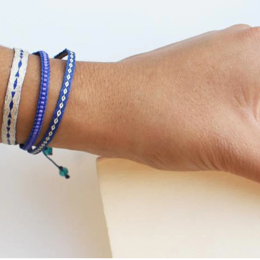 Bracelet Tressé Grand Rouge - Mazonia – Image 3