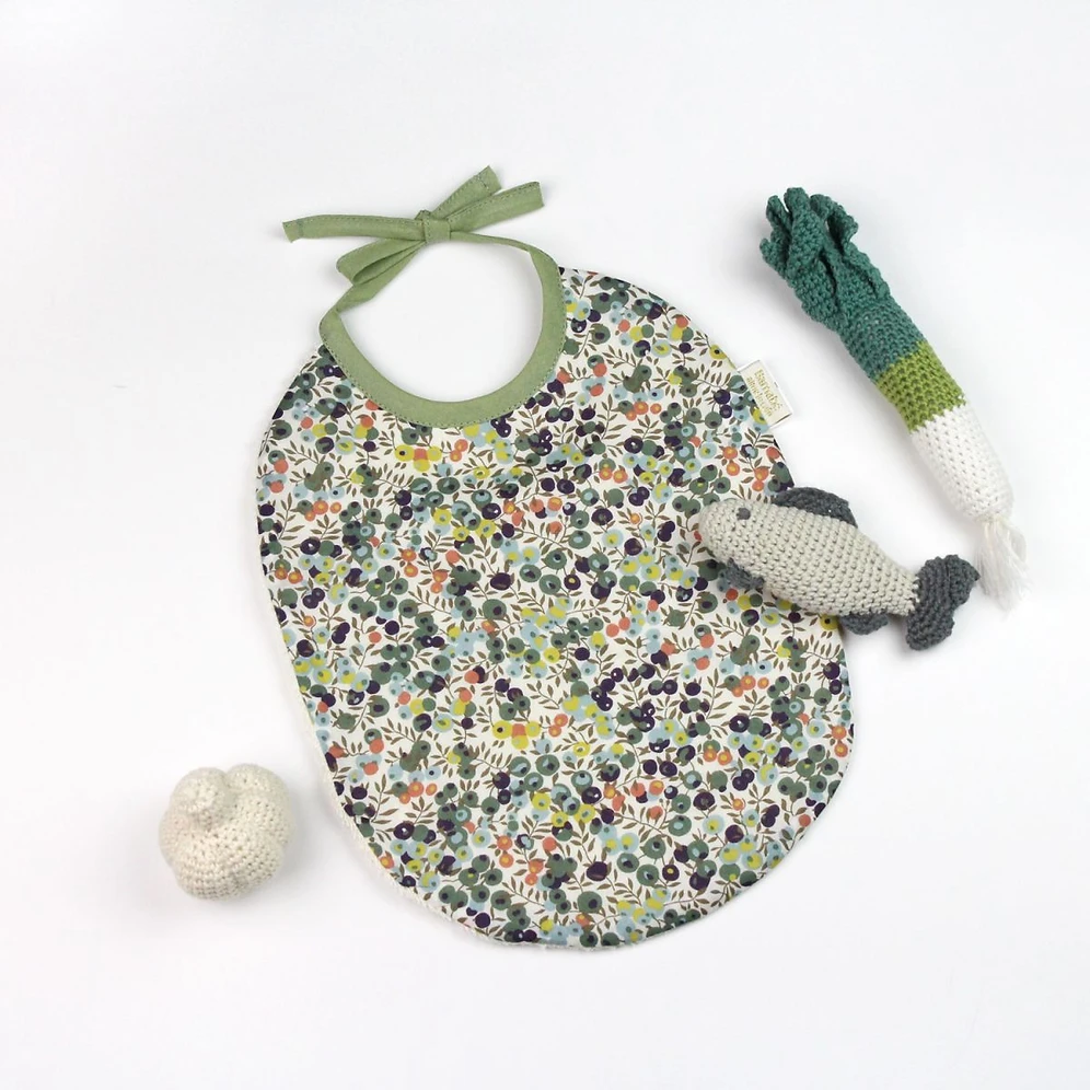 Bavoir Liberty Ruben - Barnabé Aime Le Café – Image 2