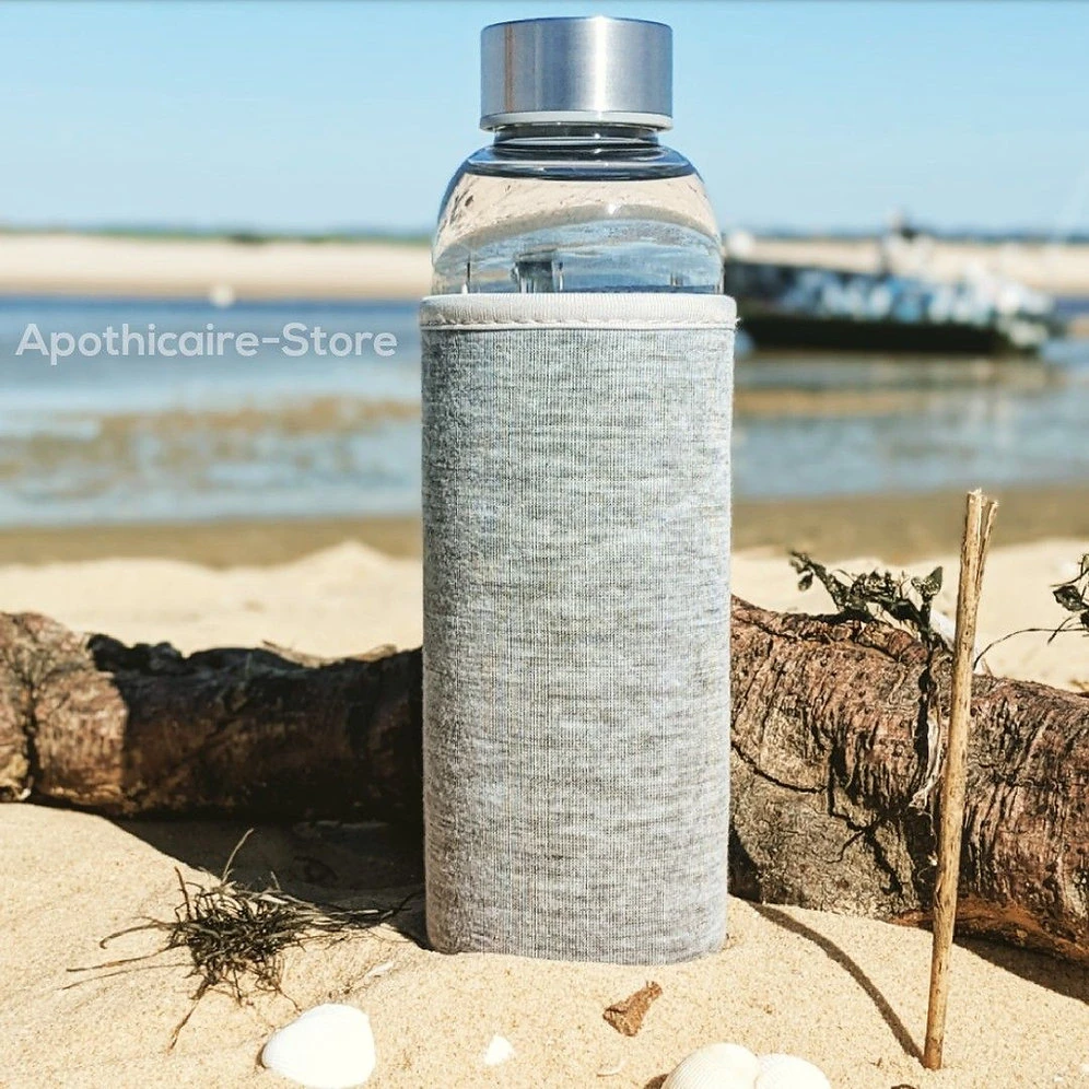 Gourde En Verre + Perles Céramique 420 Ml - Apothicaire – Image 4