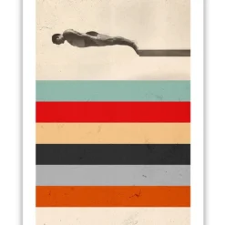 Affiche Le Plongeon - Itchi