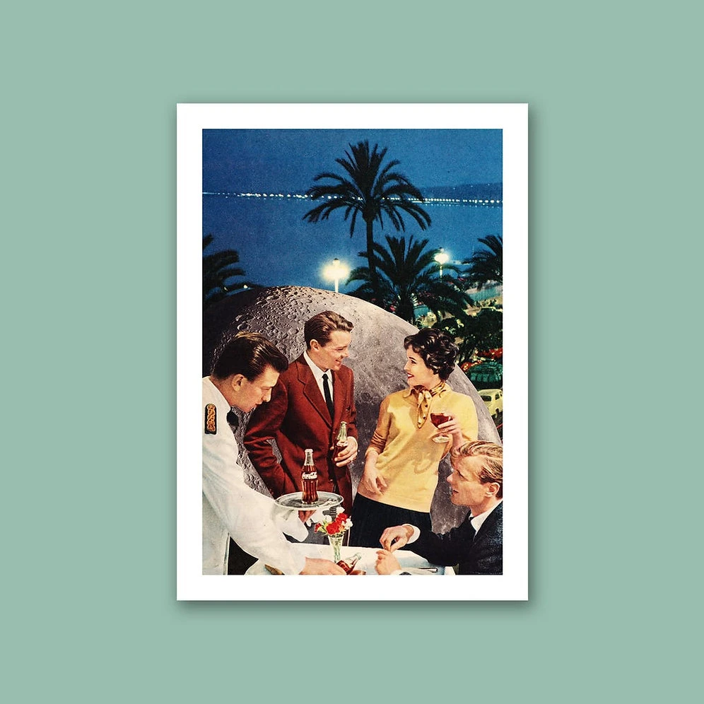 Affiche Coke - Itchi Collage