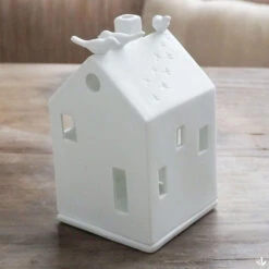 Maison Oiseau En Porcelaine - Photophore - Räder