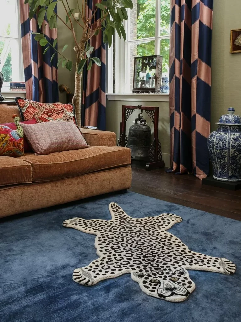 Tapis Léopard Des Neiges - Doing Goods – Image 2