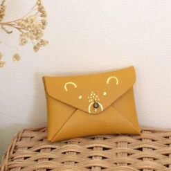 Mini Pochette Ourson - Barnabé Aime Le Café