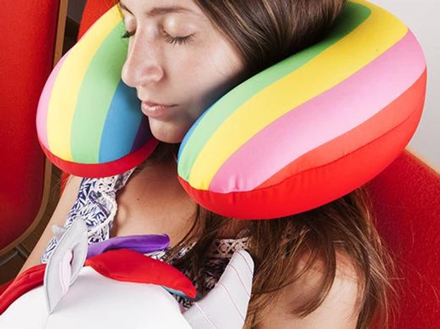 Oreiller / Cale TĂȘte Licorne Zip & Clip Kikkerland â Image 4