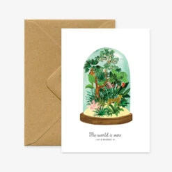 Carte Postale World To Protect - All The Ways To Say