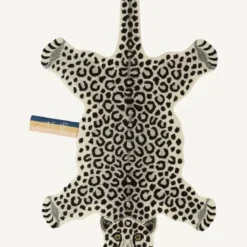 Tapis Léopard Des Neiges - Doing Goods