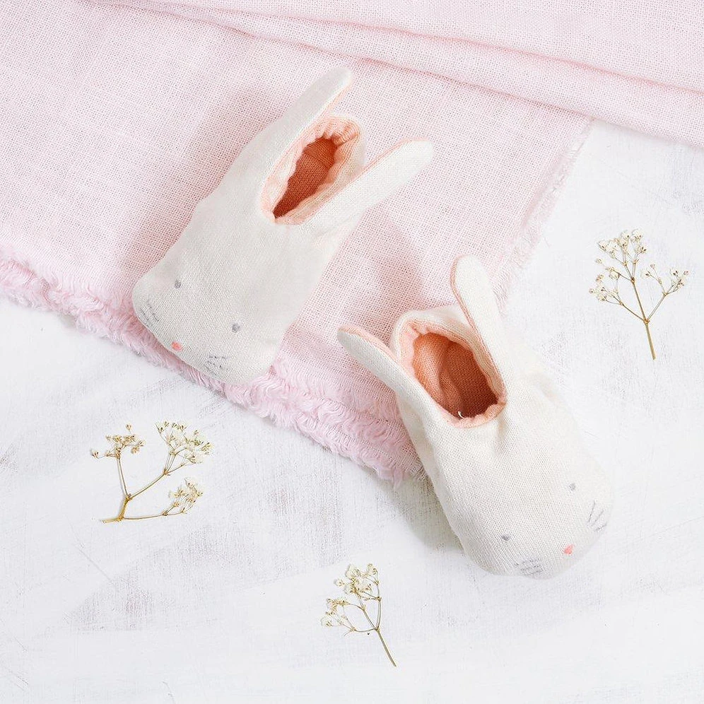 Chaussons Pour Bébés Lapin - Meri Meri – Image 3